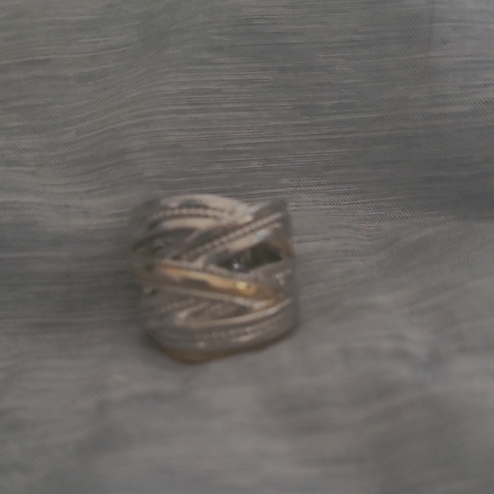 Silver and Gold Tone Ring